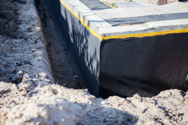 Professional Waterproofing technician working in Brillion, WI